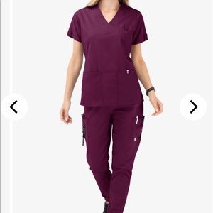 Uniform Advantage Jogger Buttersoft scrub set 2X women